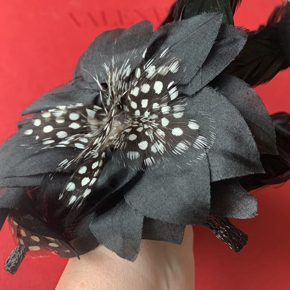 Colette Malouf Black Swan Headband